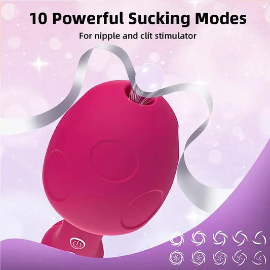 Mushroom Clitoral Sucking Vibrator