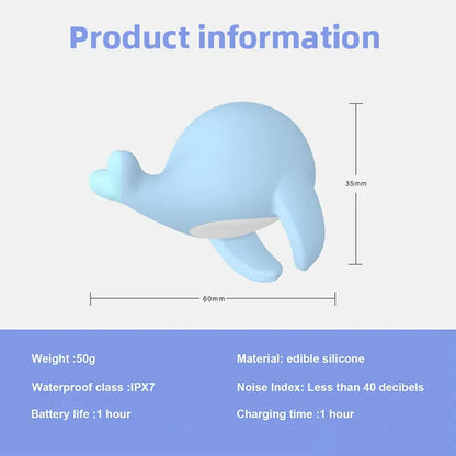 Whisper Whale Clitoral Vibrator