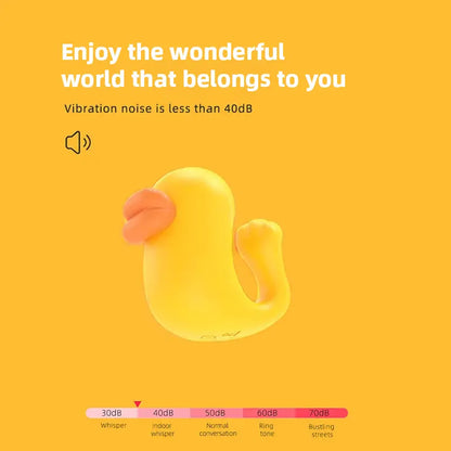 Mini Yellow Duck Vibrator