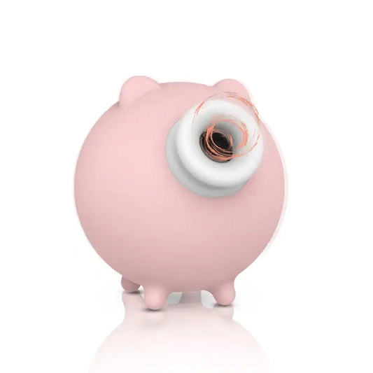 Pink Pig Sucking Vibrator