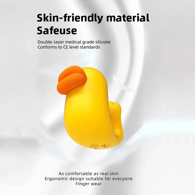 Mini Yellow Duck Vibrator